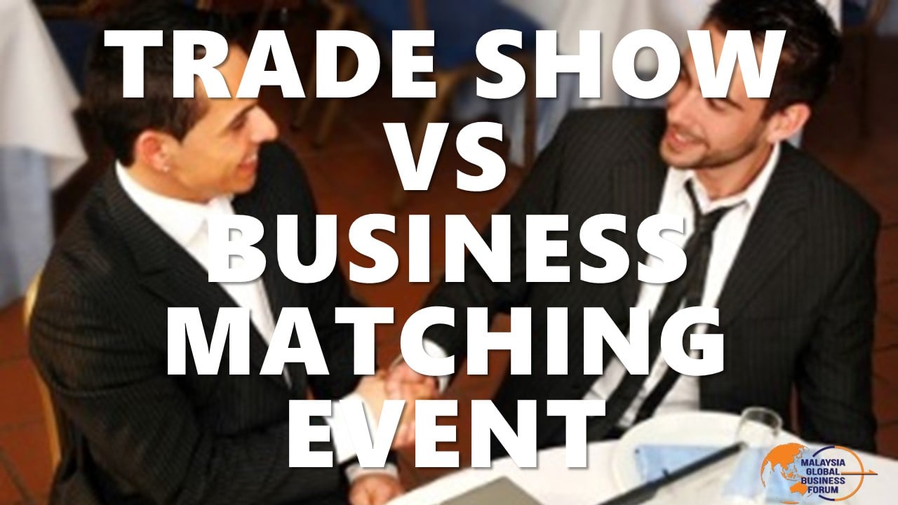 trade show vs business matching