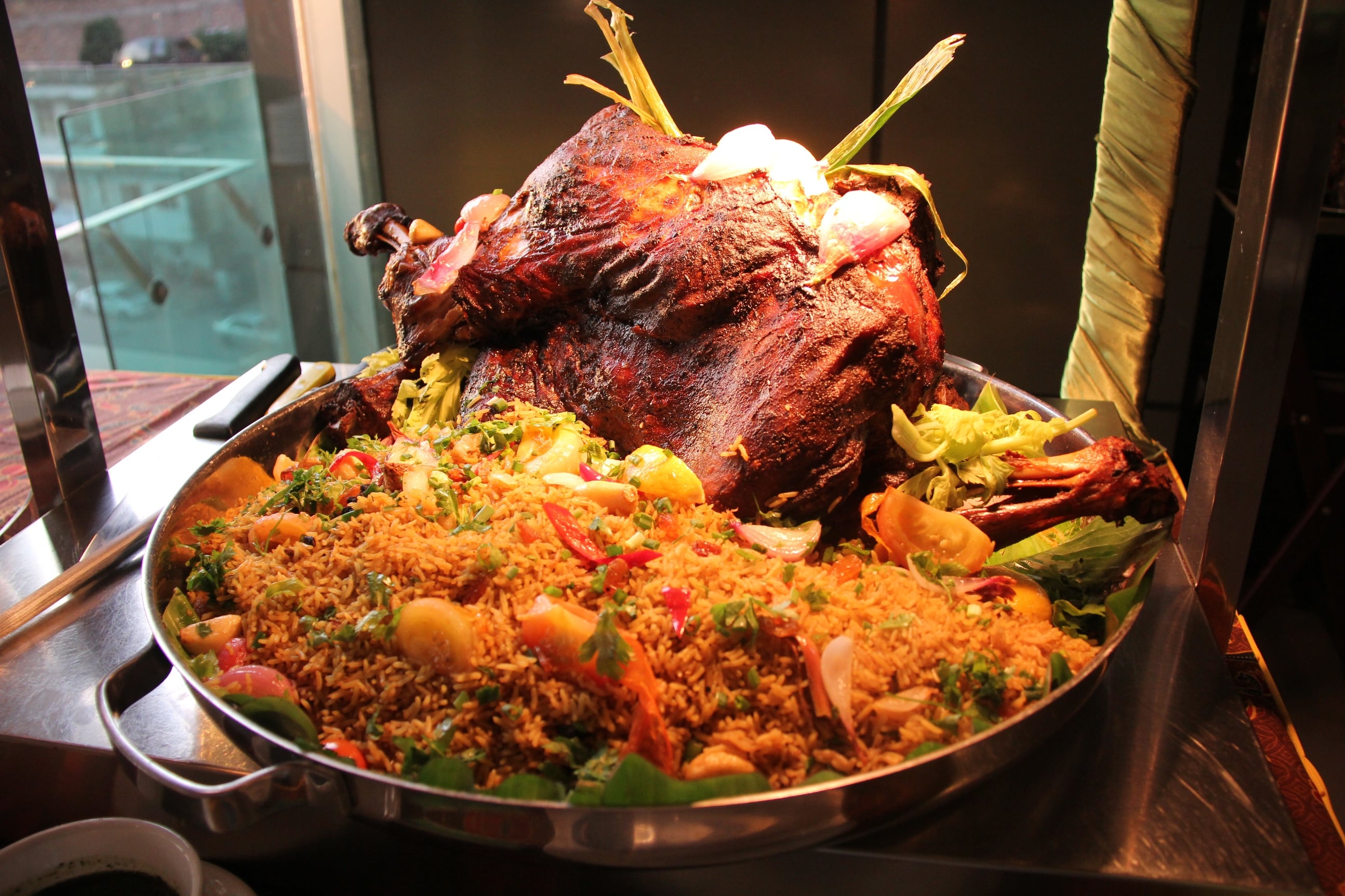 LAMB KUZI NASI BRIYANI.