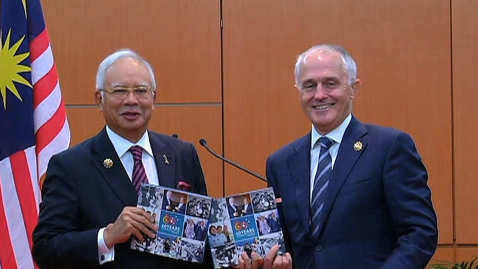 Prime Minister of Malaysia with PM Australia
