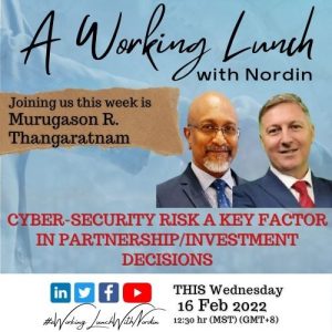 A Working Lunch with Nordin featuring  Murugason Thangaratnam