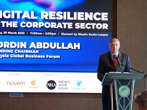Nordin Abdullah at the Malaysia Global Business Forum’s Roundtabl